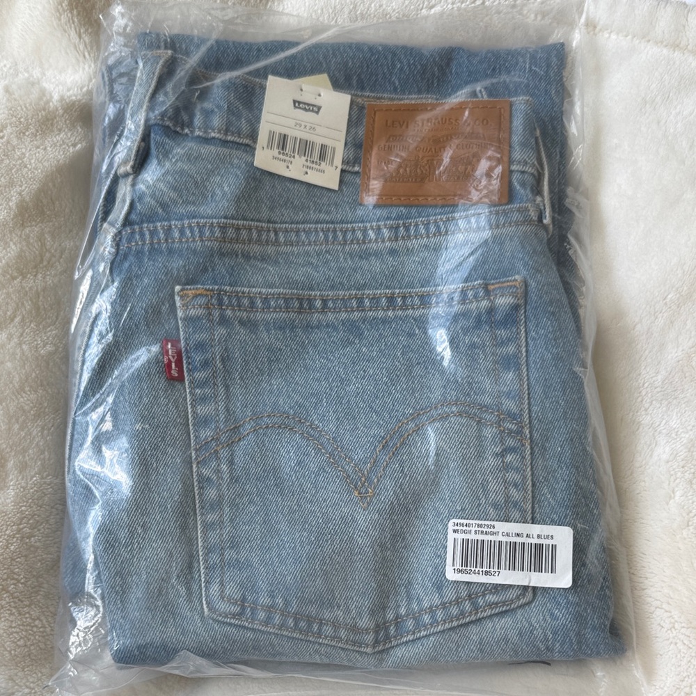 Levi's Classic  Wedgie Blue Denim Jeans